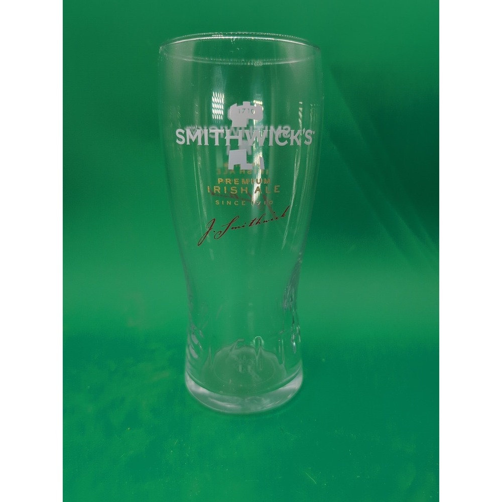 Smithwick's Ale pint Beer Glass, 12 oz.